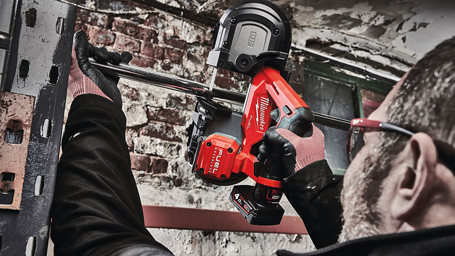 scie à ruban compacte sans fil M12 FBS64 Milwaukee scie à ruban compacte sans fil M12 FBS64 Milwaukee